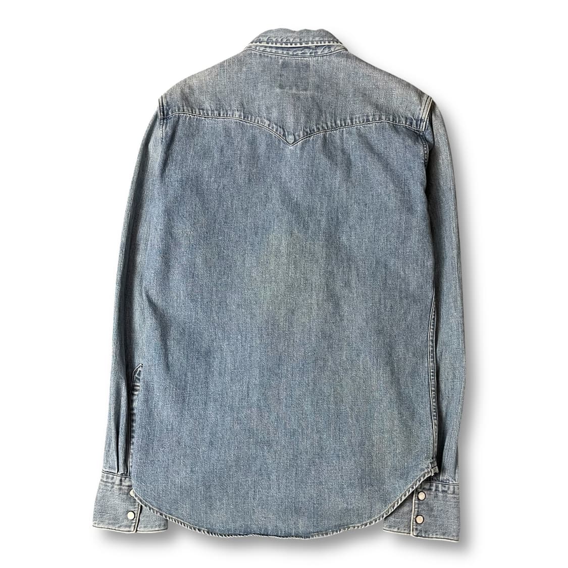 리바이스 연청 투포켓 데님 셔츠 S 상품이미지2