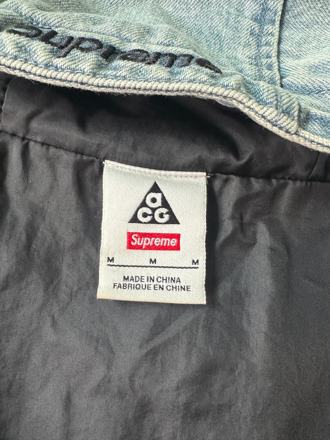 슈프림 acg 데님 아노락 상품이미지4