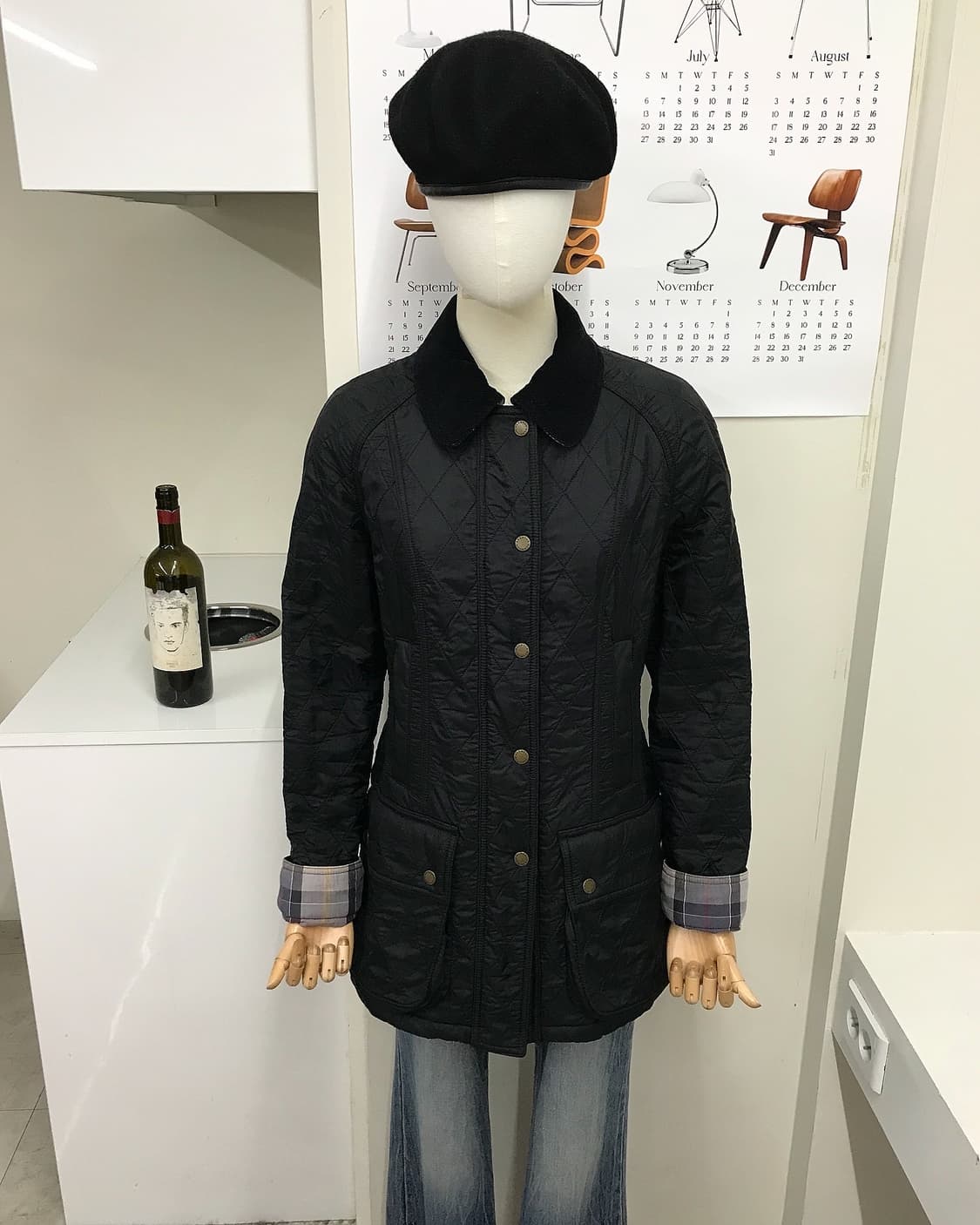 바버 퀼팅 자켓 상품이미지8