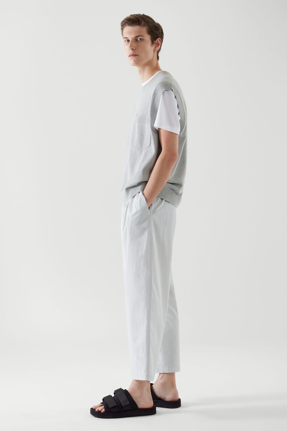 [코스] 패치 포켓 베스트 상품이미지3