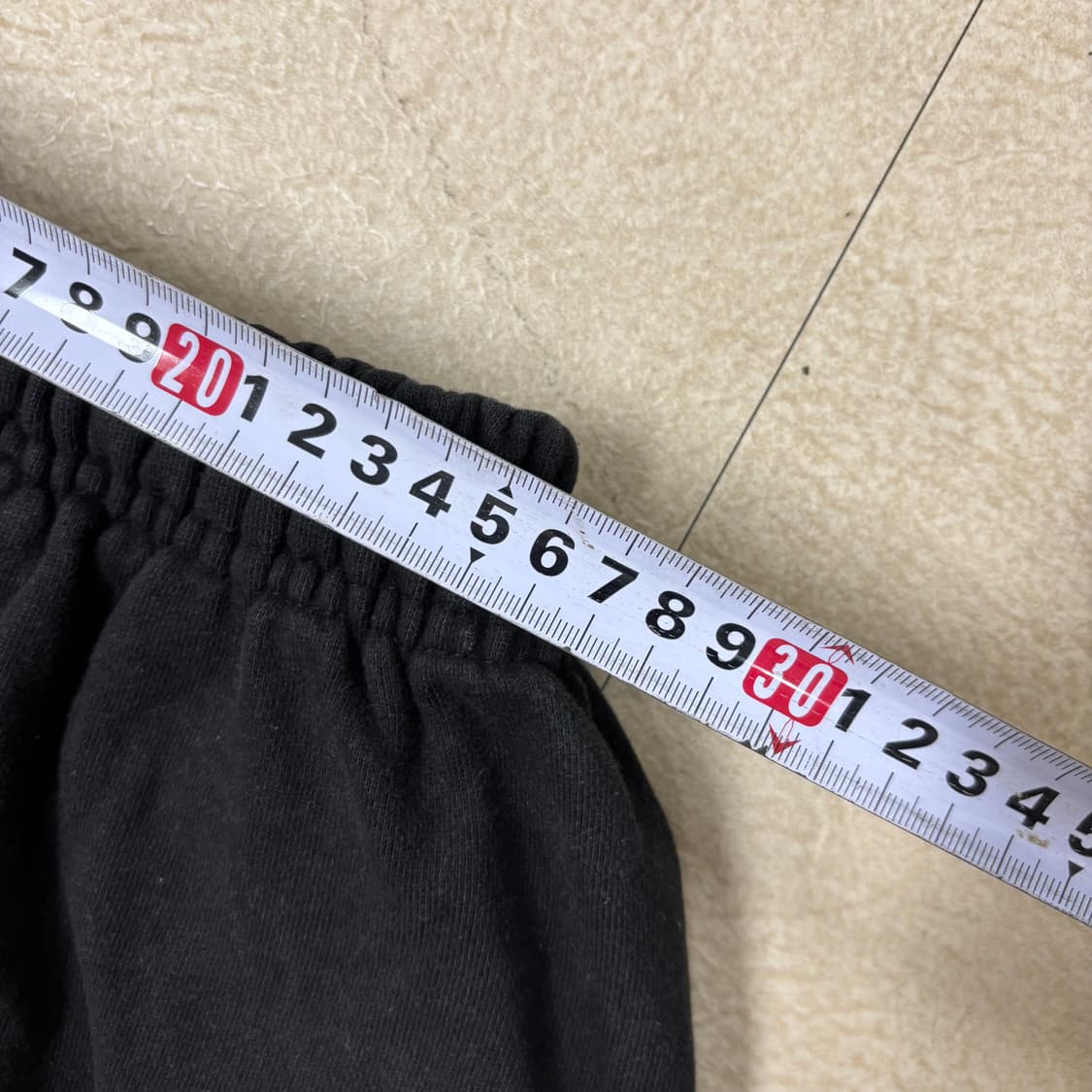 우알롱 스몰로고 블랙 트레이닝 팬츠 상품이미지6