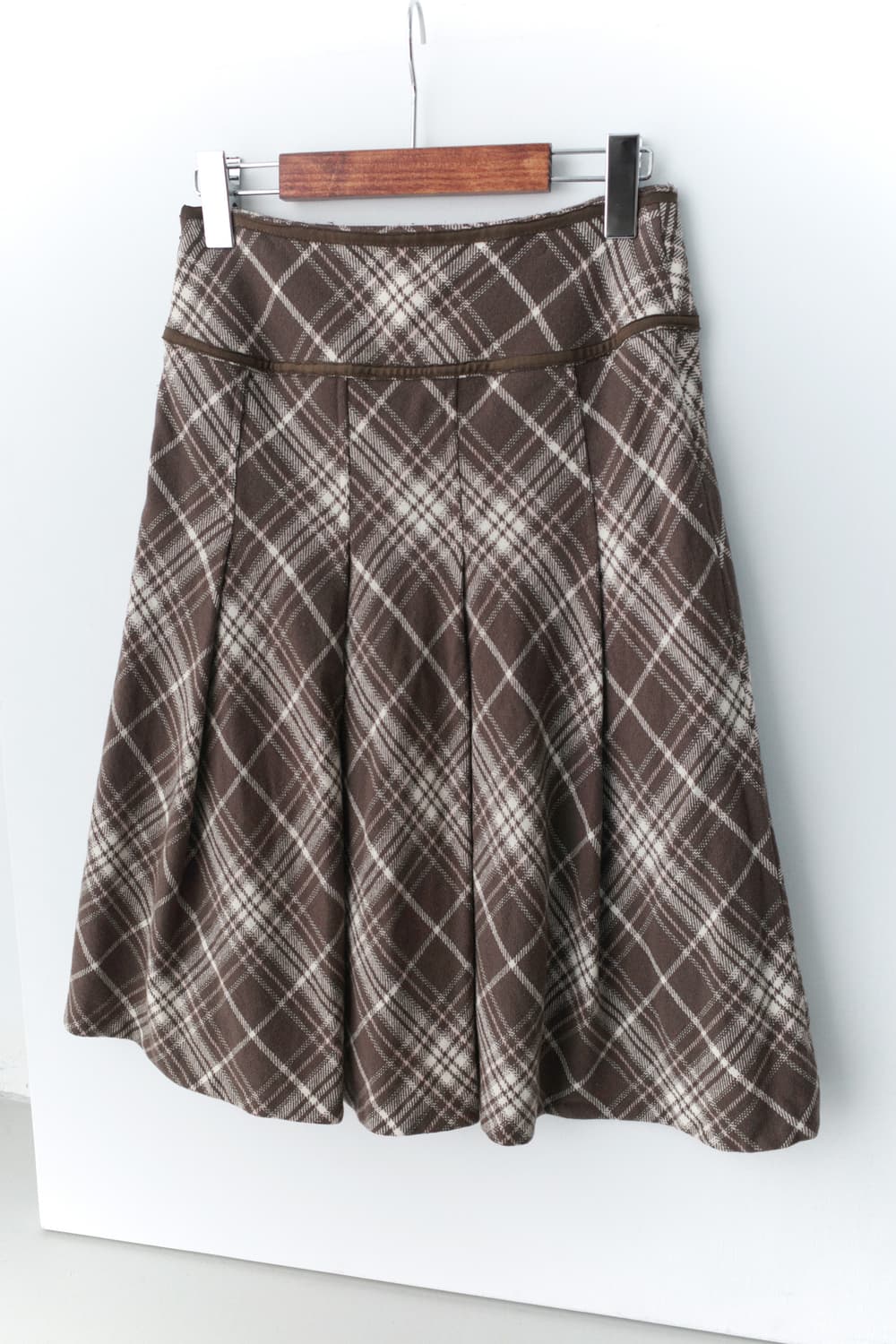 check pleats skirt  상품이미지2