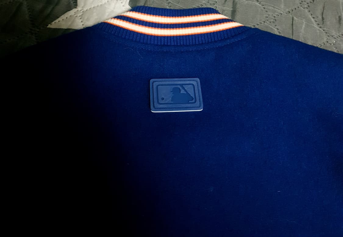 MLB 울혼방 LA다저스 바시티 자켓 블루 (M) 상품이미지3