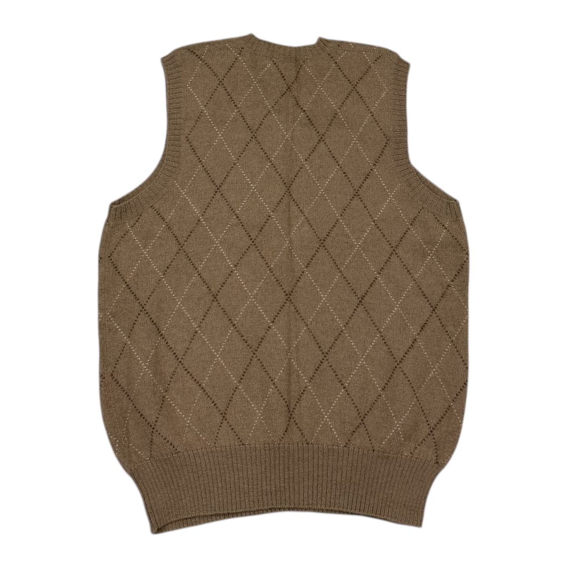 폴로 랄프로렌 골프 알파카 울 아가일 베스트 니트조끼 브라운 S 상품이미지2