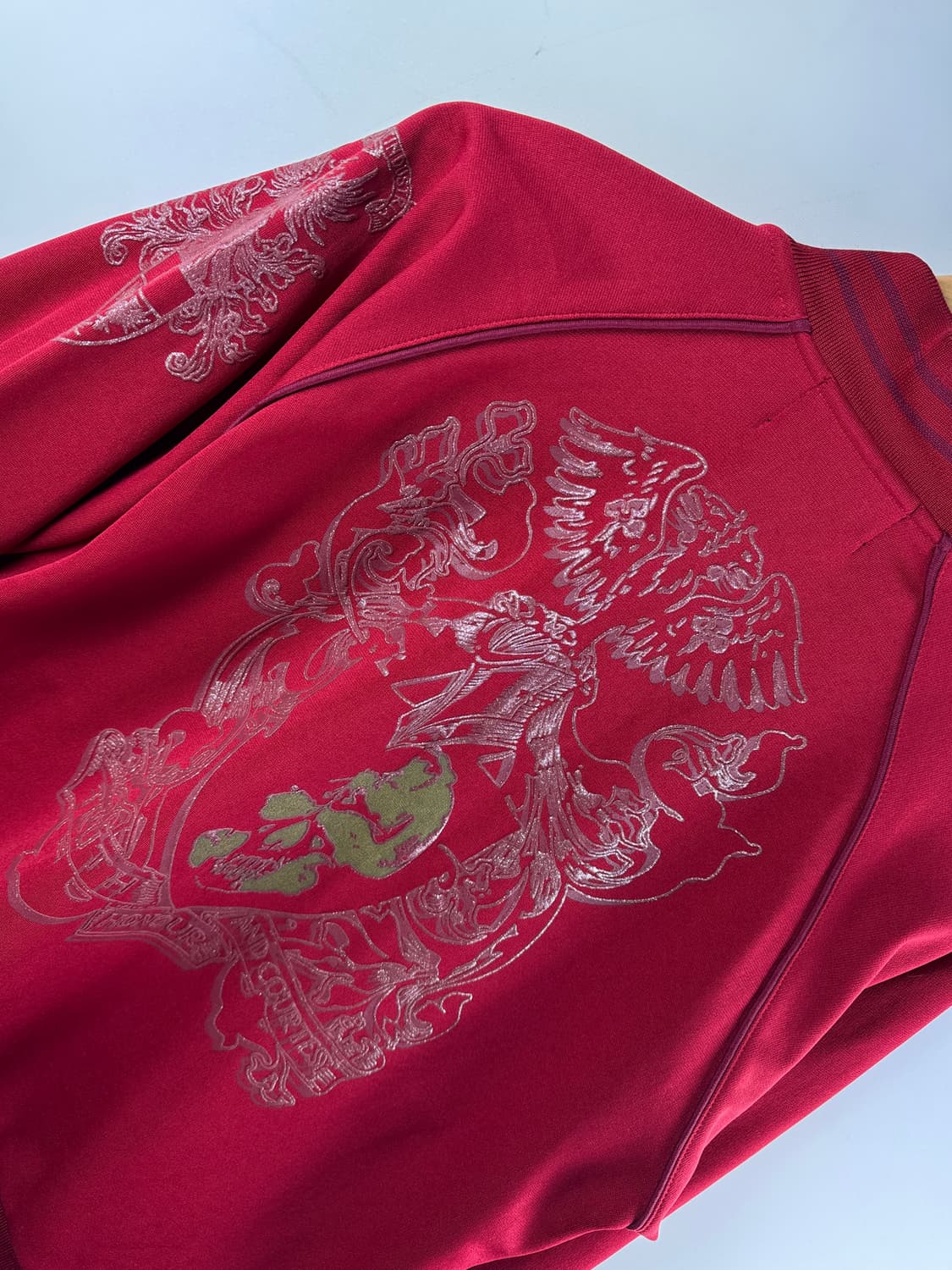 JPN 스컬 백프린팅 트랙탑 져지1708 상품이미지4