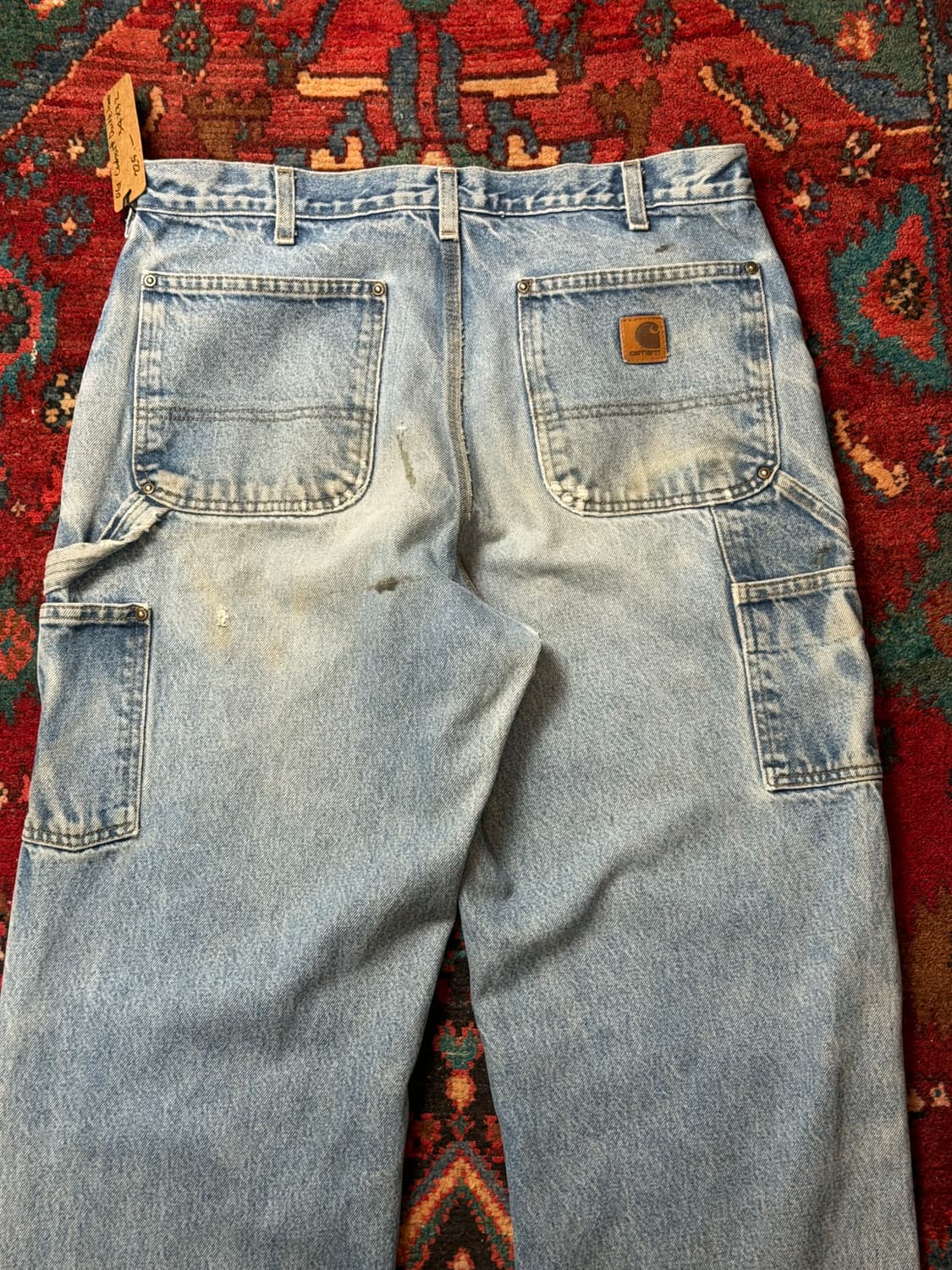 00’s OG 칼하트 데님 더블니 칼하트 B73 썩블니 상품이미지8