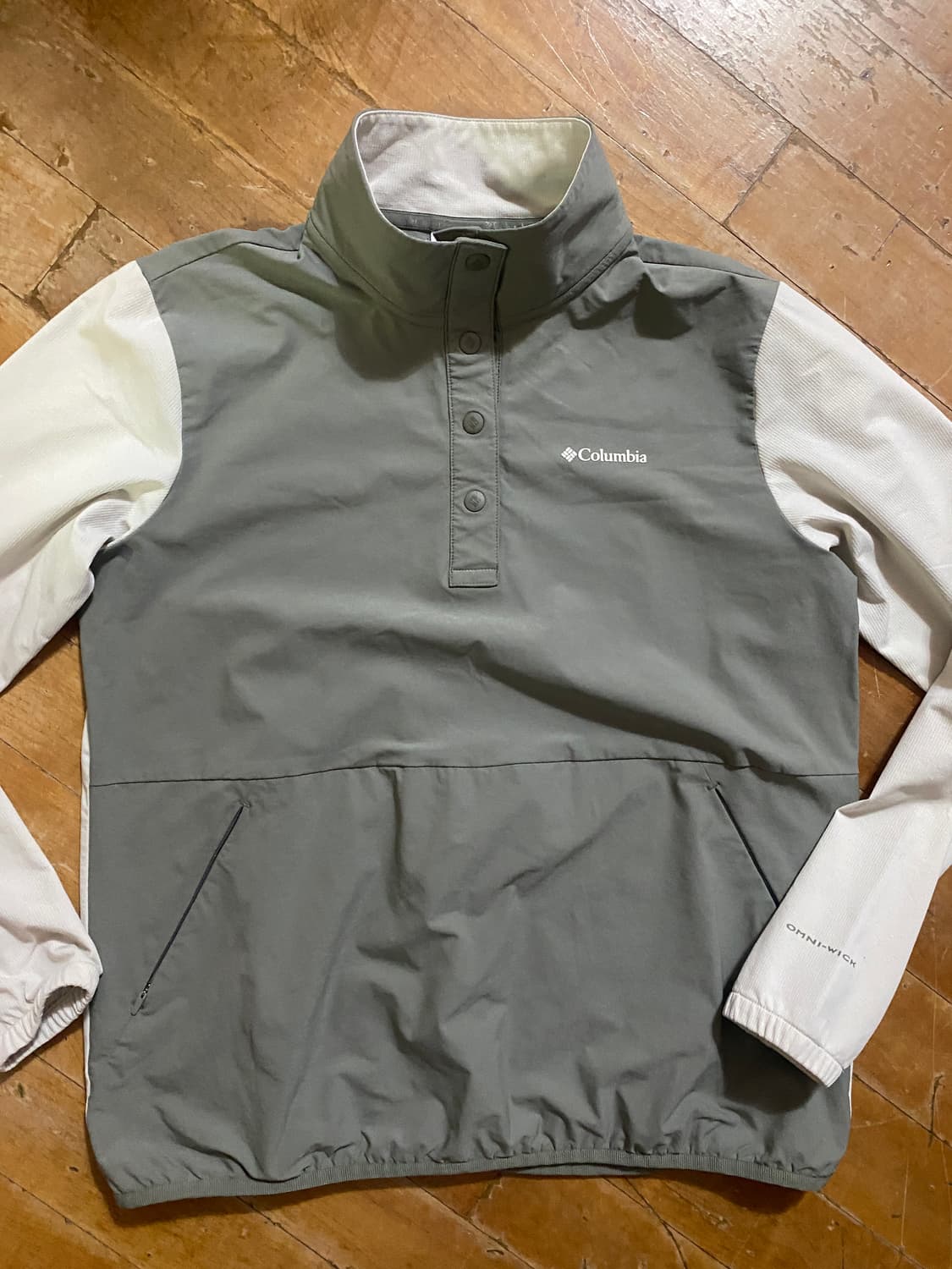 컬럼비아 반집업 바람막이 M 사이즈 (100) 상품이미지1