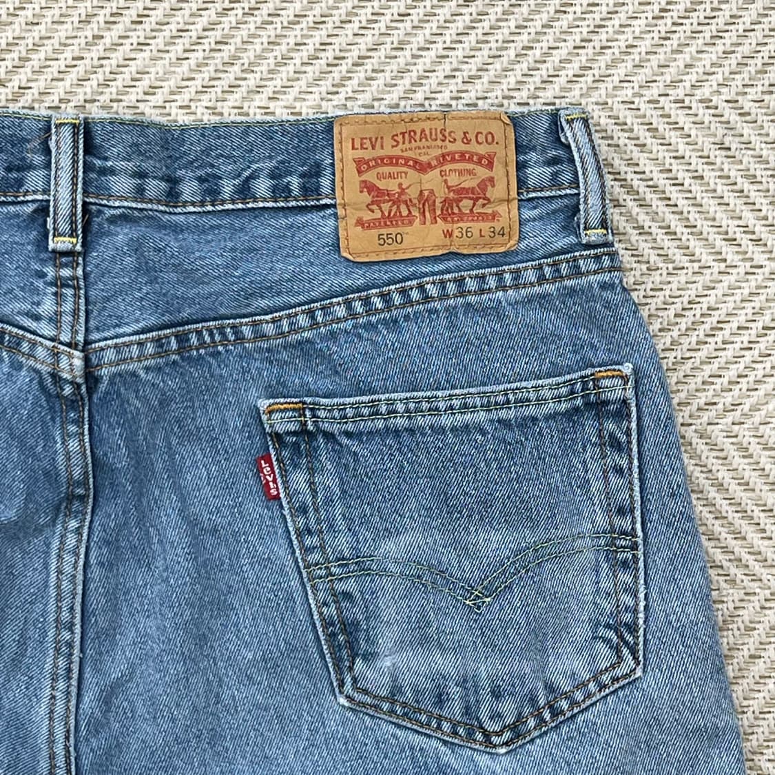 리바이스 550 데님 팬츠 r2919 상품이미지5