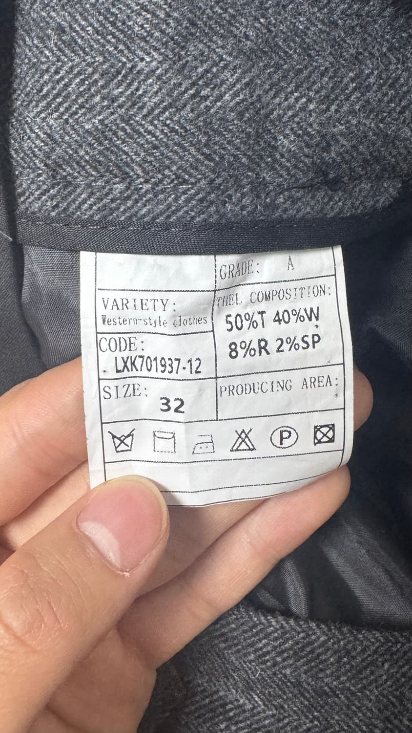 남성 울 트라우져 상품이미지5