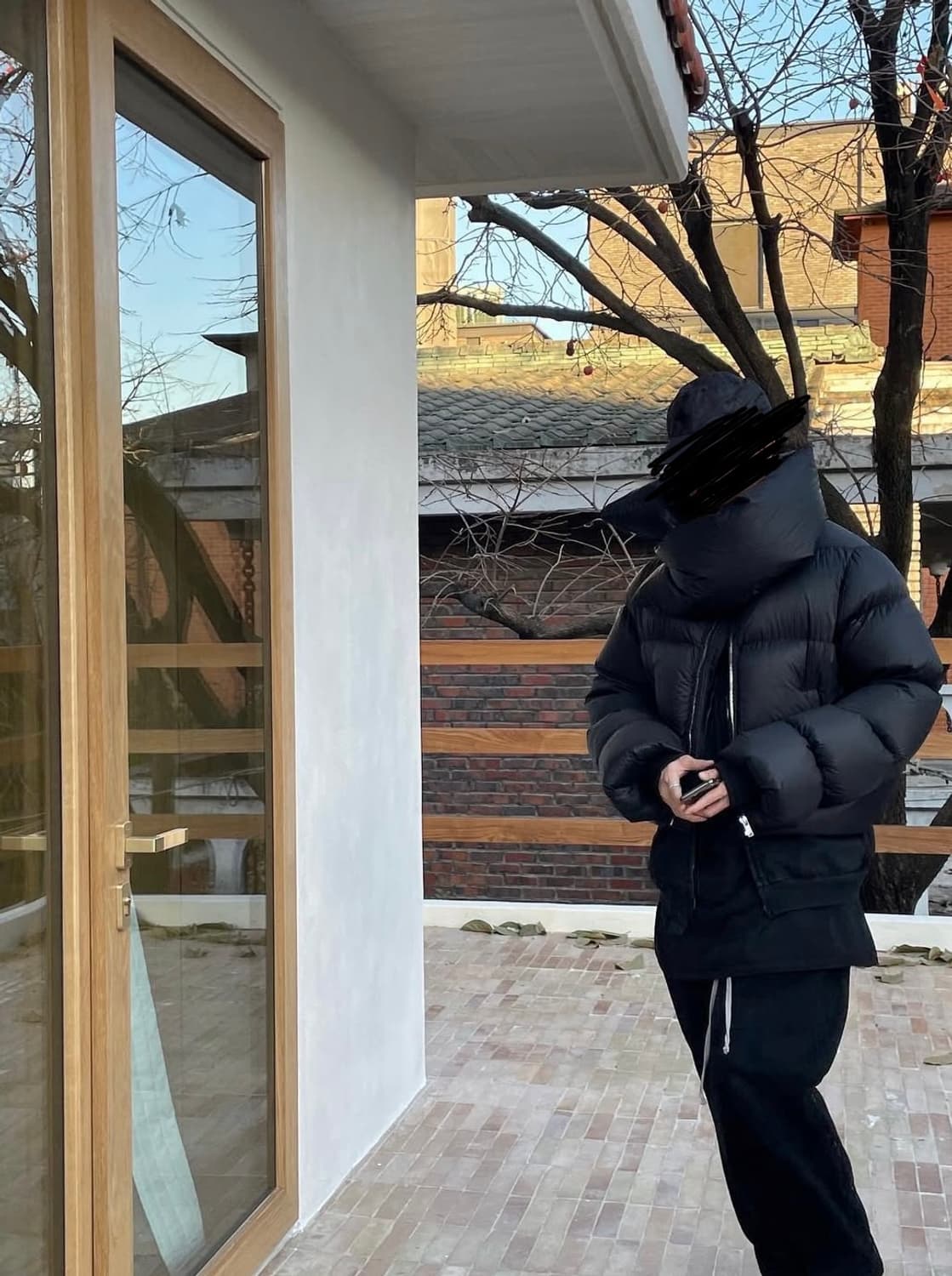 릭오웬스/Luxor 퍼널넥 패딩/ 블랙/ 48 상품이미지6