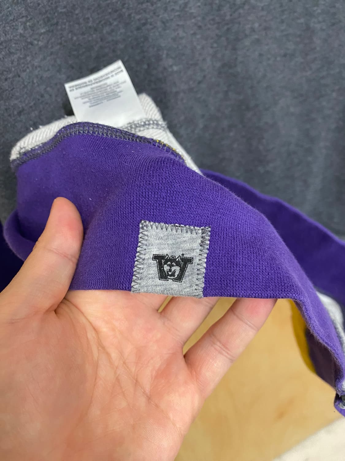 NIKE washington huskies hood zip-up 상품이미지7