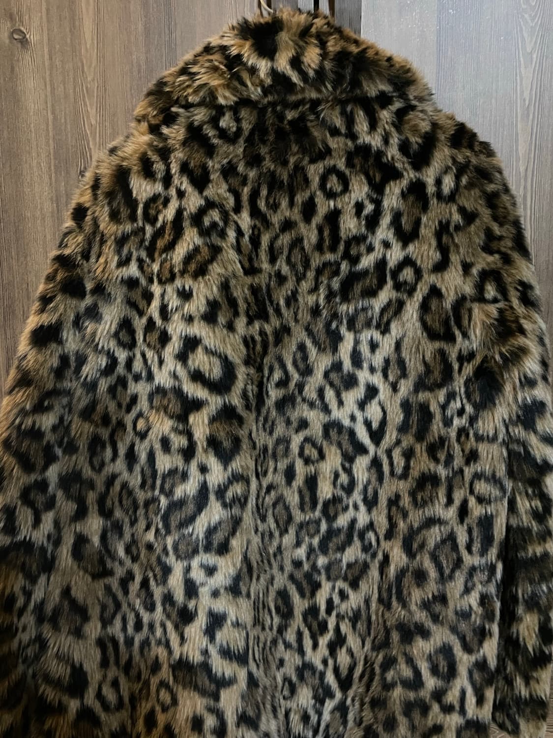H&m 호피 퍼 코트 상품이미지1