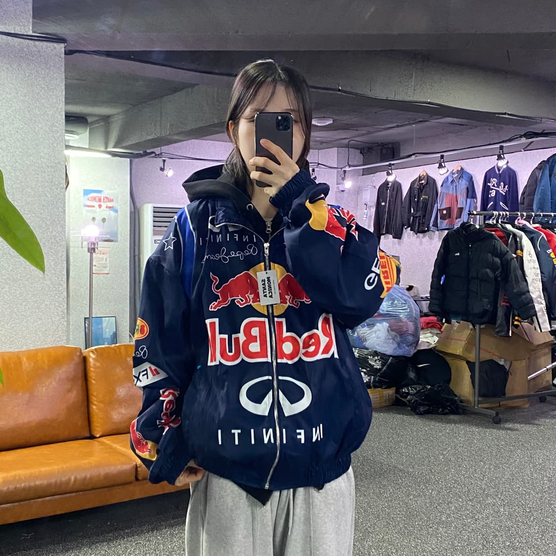 레드불 스폰서 레이싱 바람막이 B3253 상품이미지1