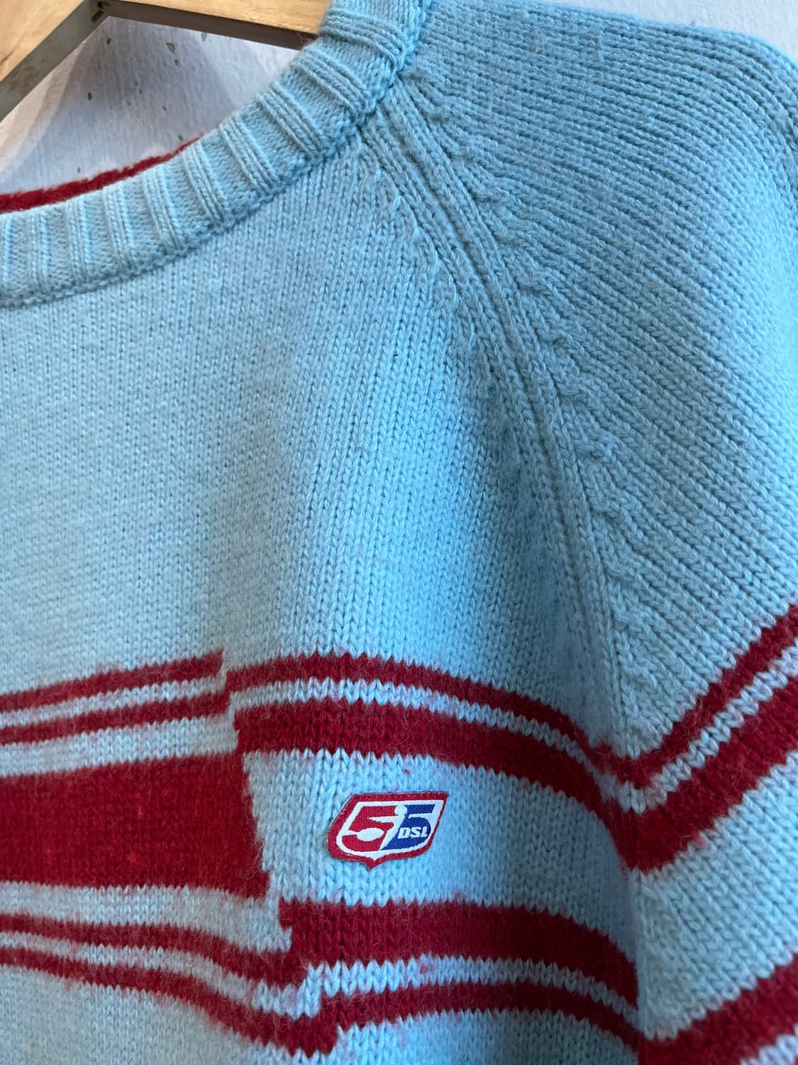 55DSL by DIESEL 로고 니트 Made in ITALY 상품이미지2