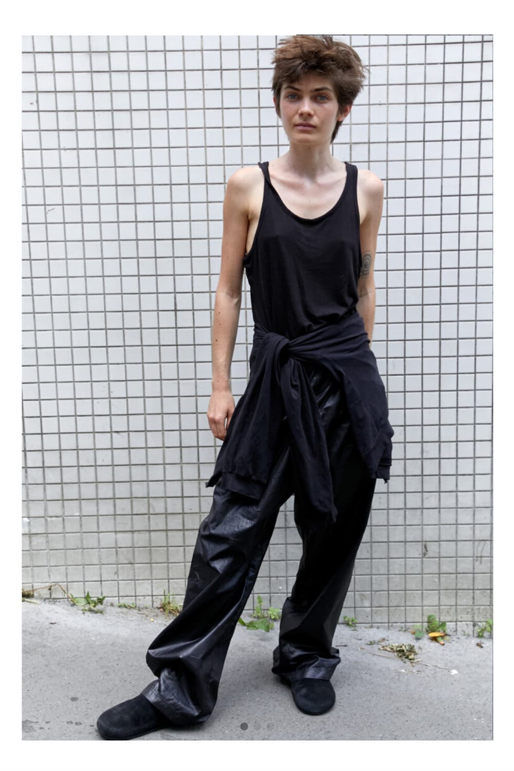 모듈 파자마 글로시 팬츠 2사이즈 상품이미지1