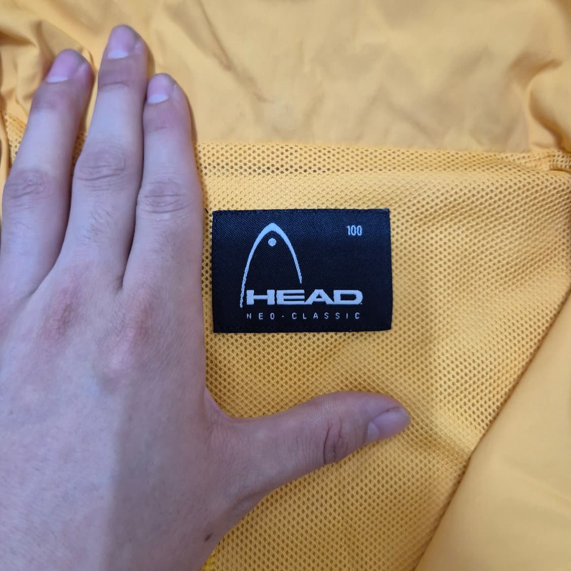 HEAD 헤드 올드스쿨 사이드라인 바람막이 자켓 상품이미지5