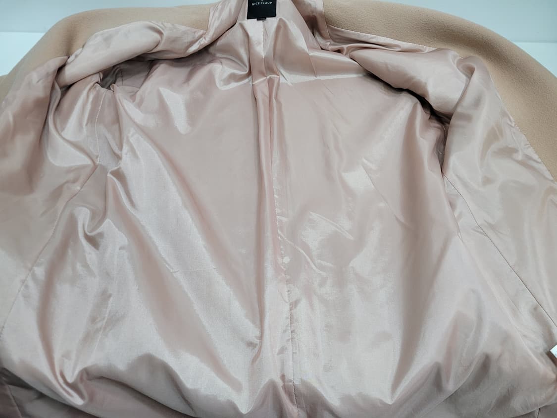 NICE CLAUP 나이스클랍 모 100% 코트 / 여 85 인디핑크
 상품이미지7