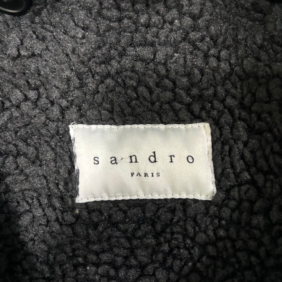 96-82-174 산드로 여우털 기모 야상 자켓 1209 상품이미지3