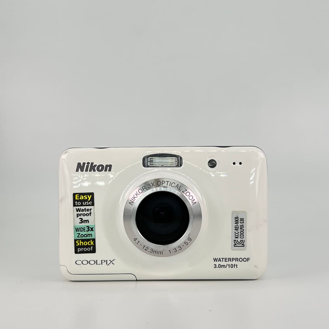 니콘 쿨픽스 Nikon COOLPIX S30 화이트 상품이미지1