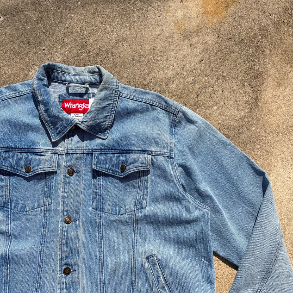랭글러 빈티지 데님자켓 XL 상품이미지2