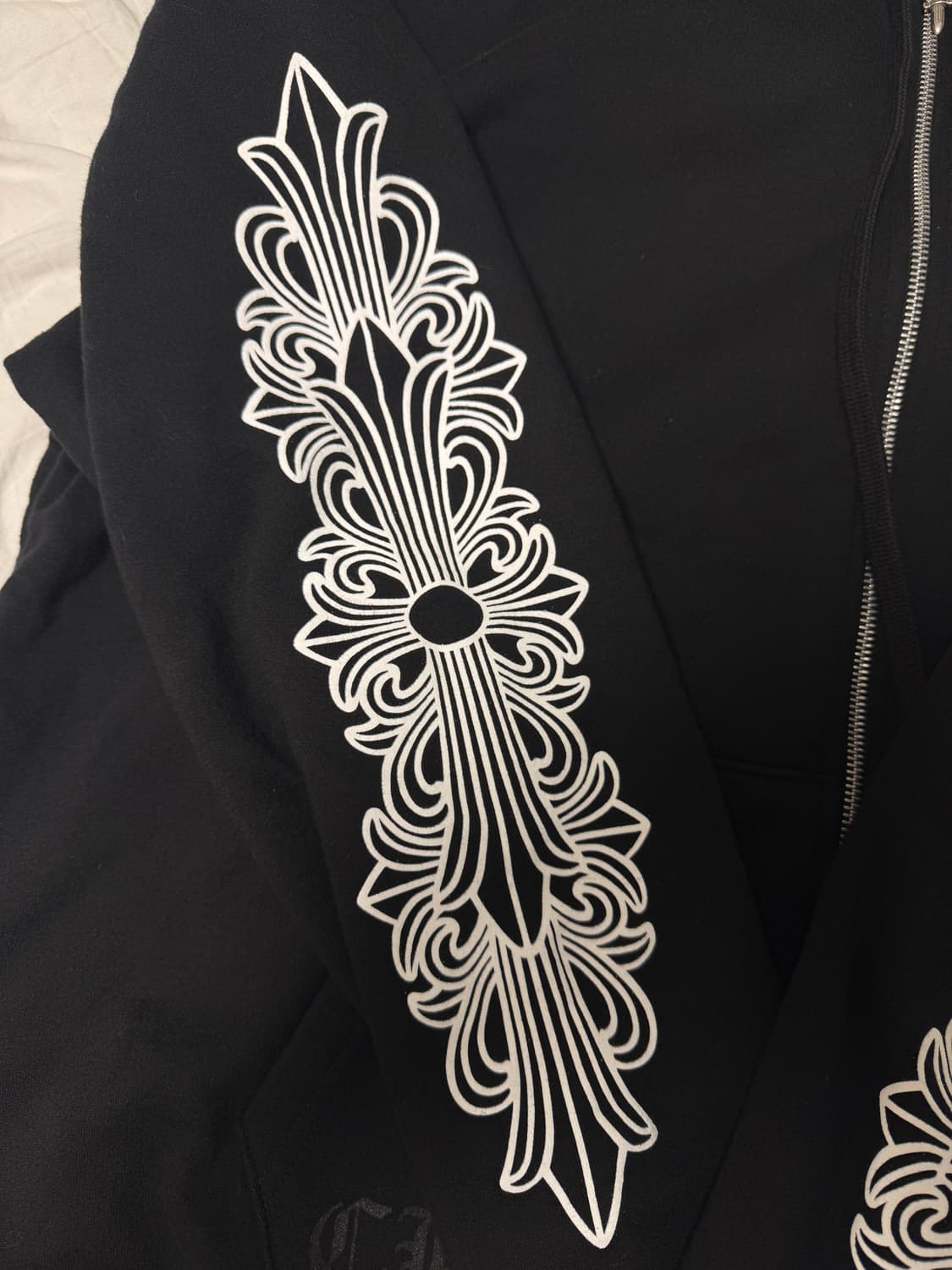 크롬하츠 플로랄 후드집업 헤비웨이트 상품이미지3