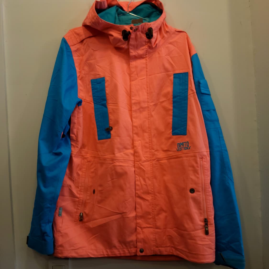 디미토 에디션 체스트 포켓 방수 바람막이 상품이미지2