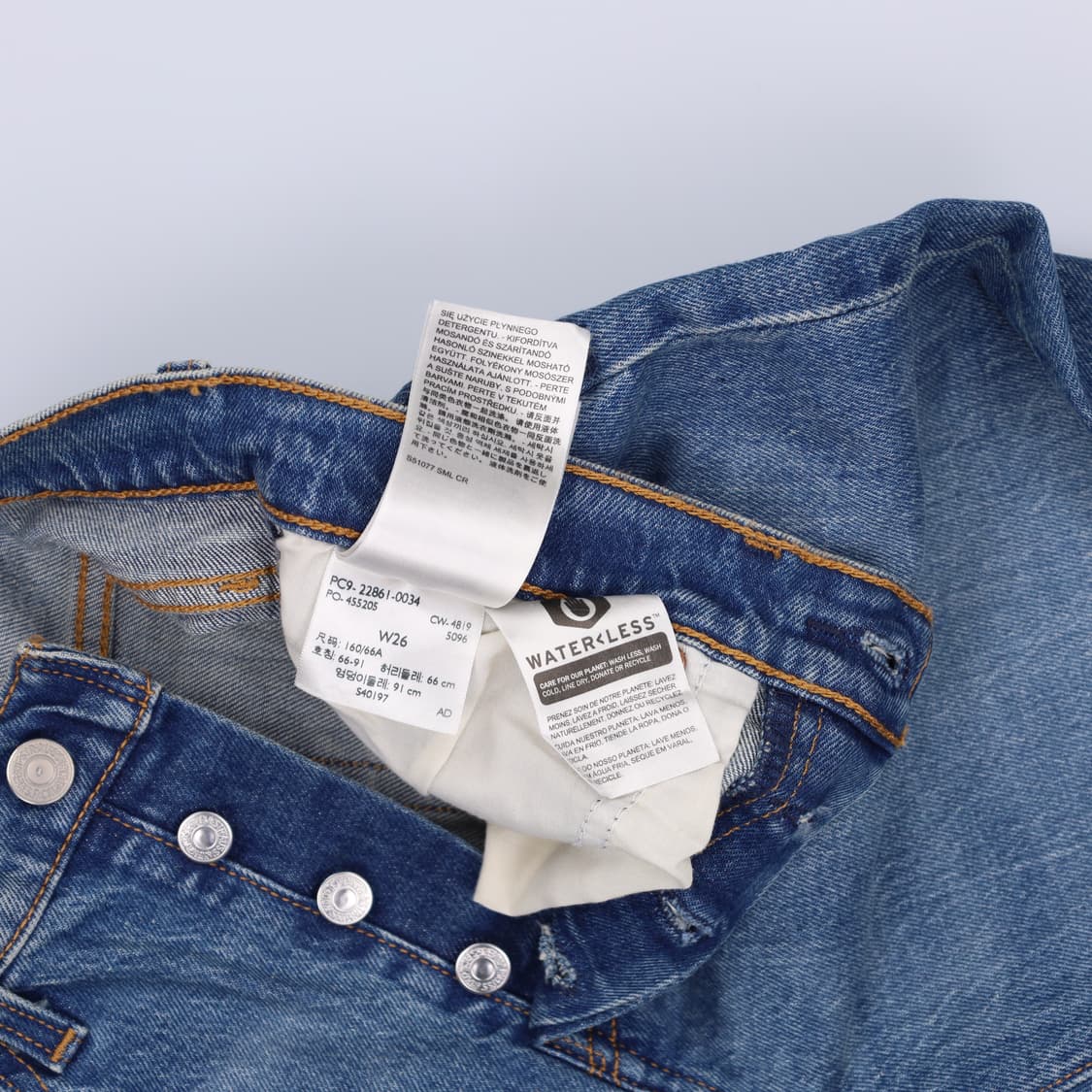 [26] 리바이스 여성 일자 데님팬츠 0106H2 상품이미지7
