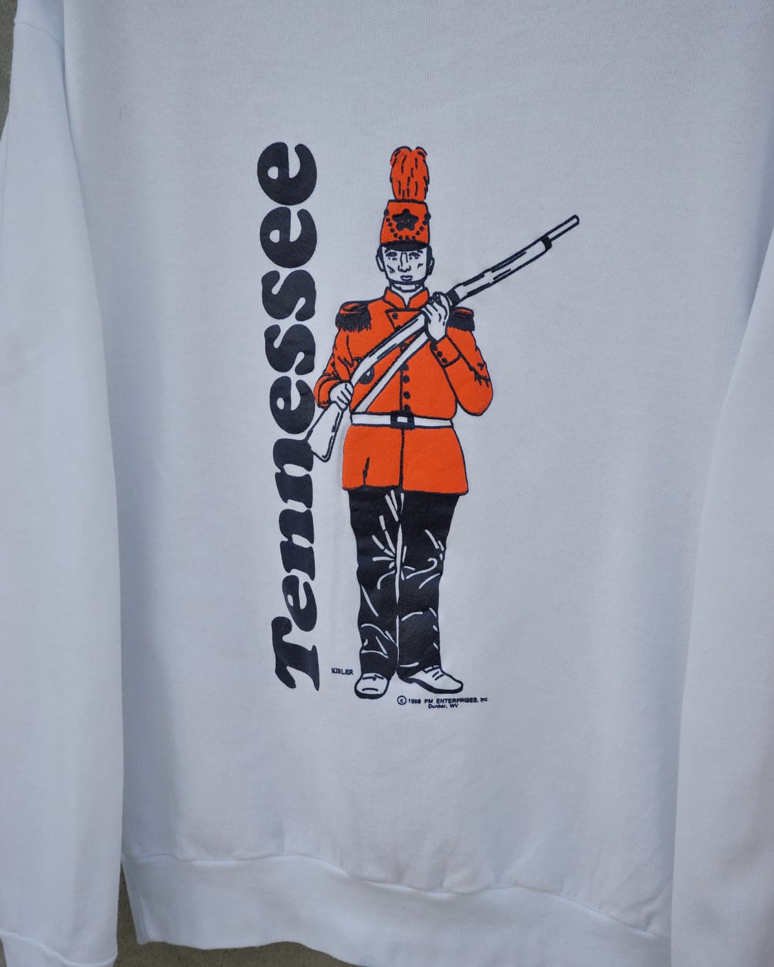 80s 테네시 프린팅 스웻셔츠 상품이미지2