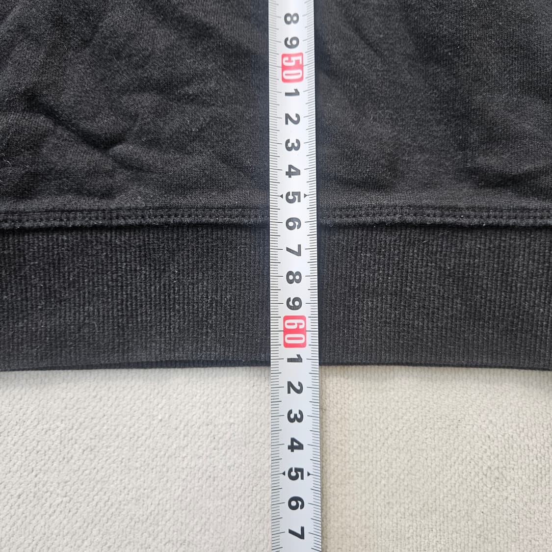 M 타미힐피거 블랙 맨투맨 0310Y 상품이미지6