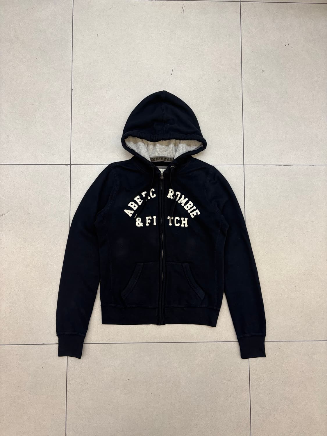 아베크롬비 피치 후드집업 블랙 상품이미지2
