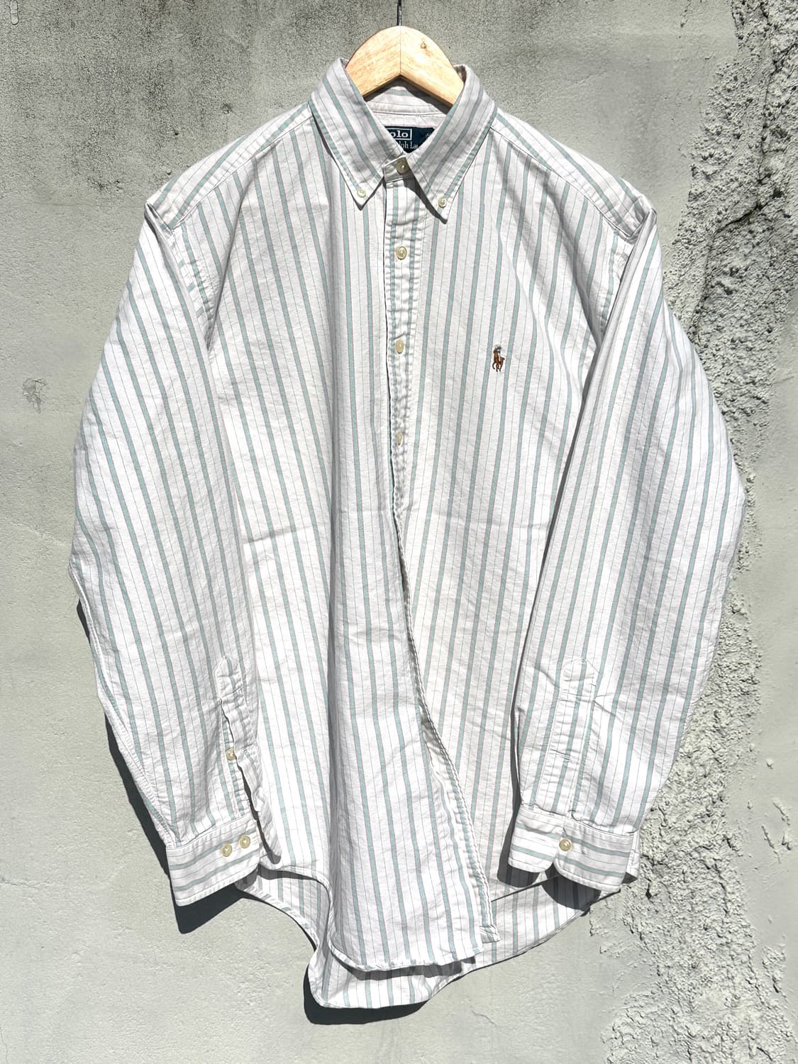 [XL] 폴로 랄프로렌 스트라이프 옥스포드 셔츠 b 상품이미지1