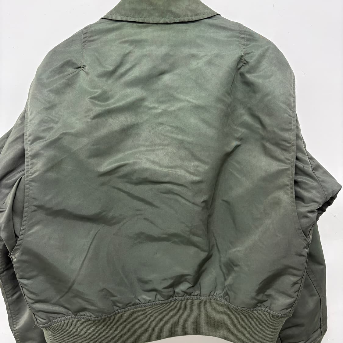 USA CWU-45P 군용 항공 MA-1 봄버 자켓 남성XL 상품이미지7