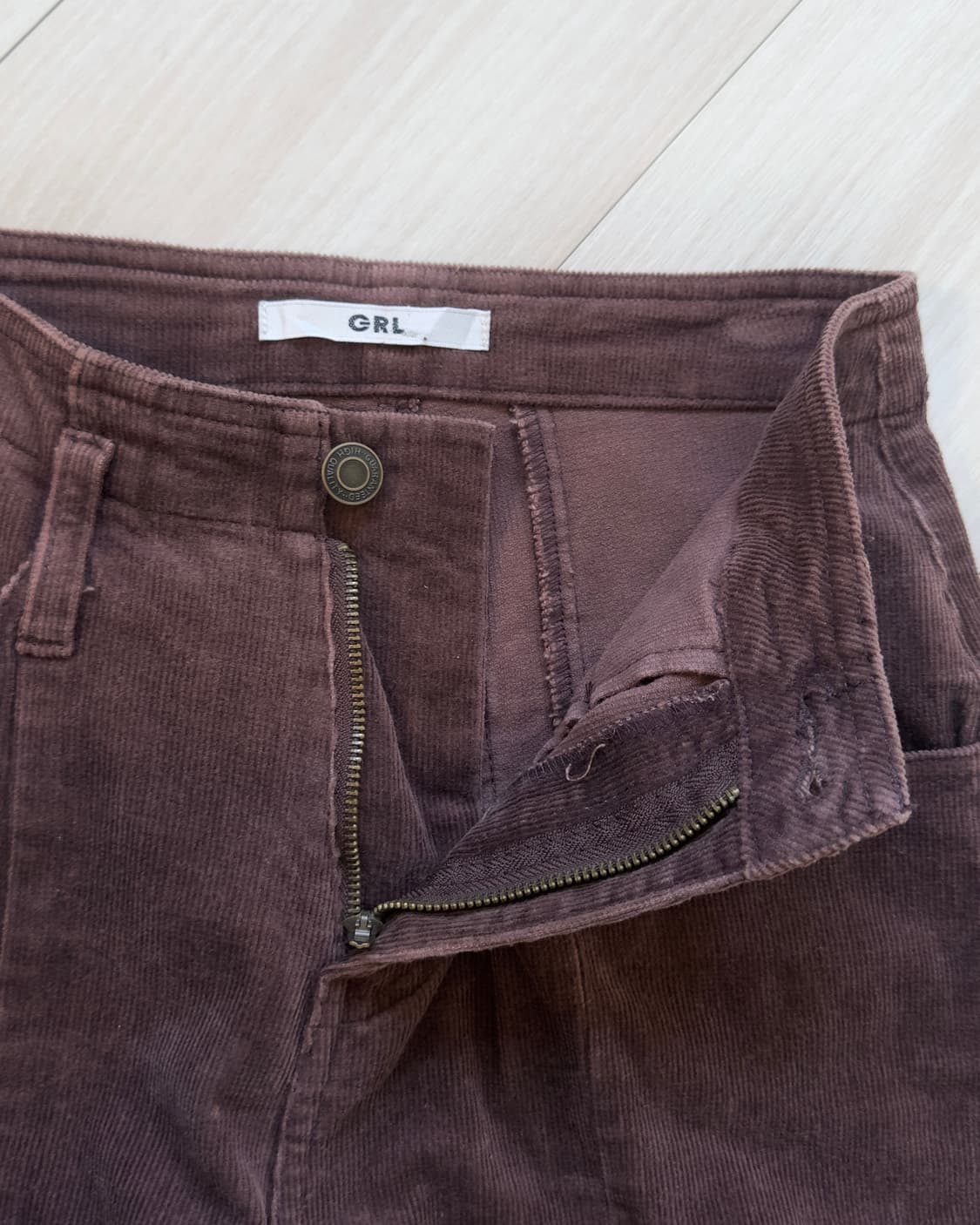 [GRL] corduroy slit pants 상품이미지3