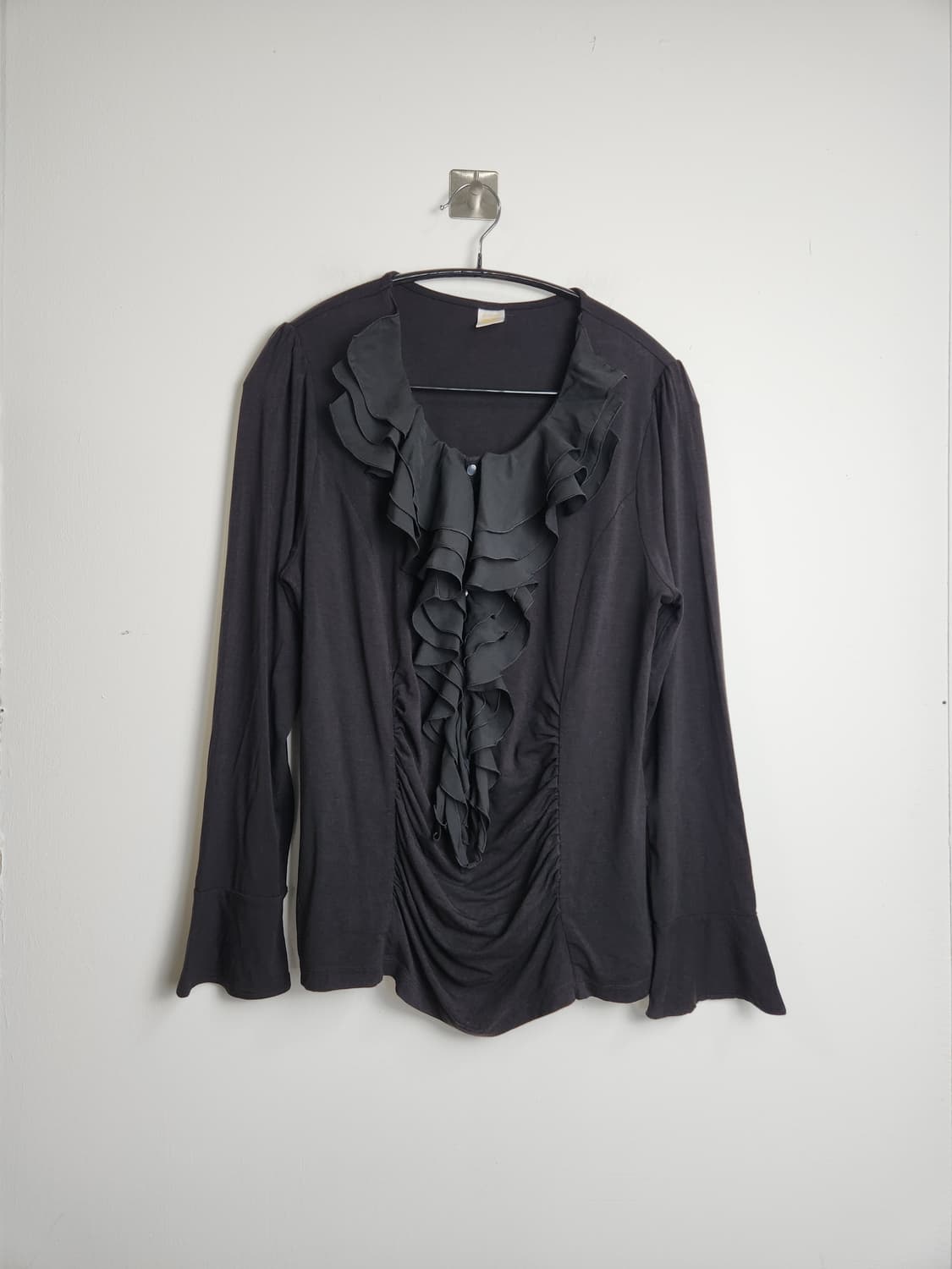 프릴•셔링 슬리브 탑 상품이미지6