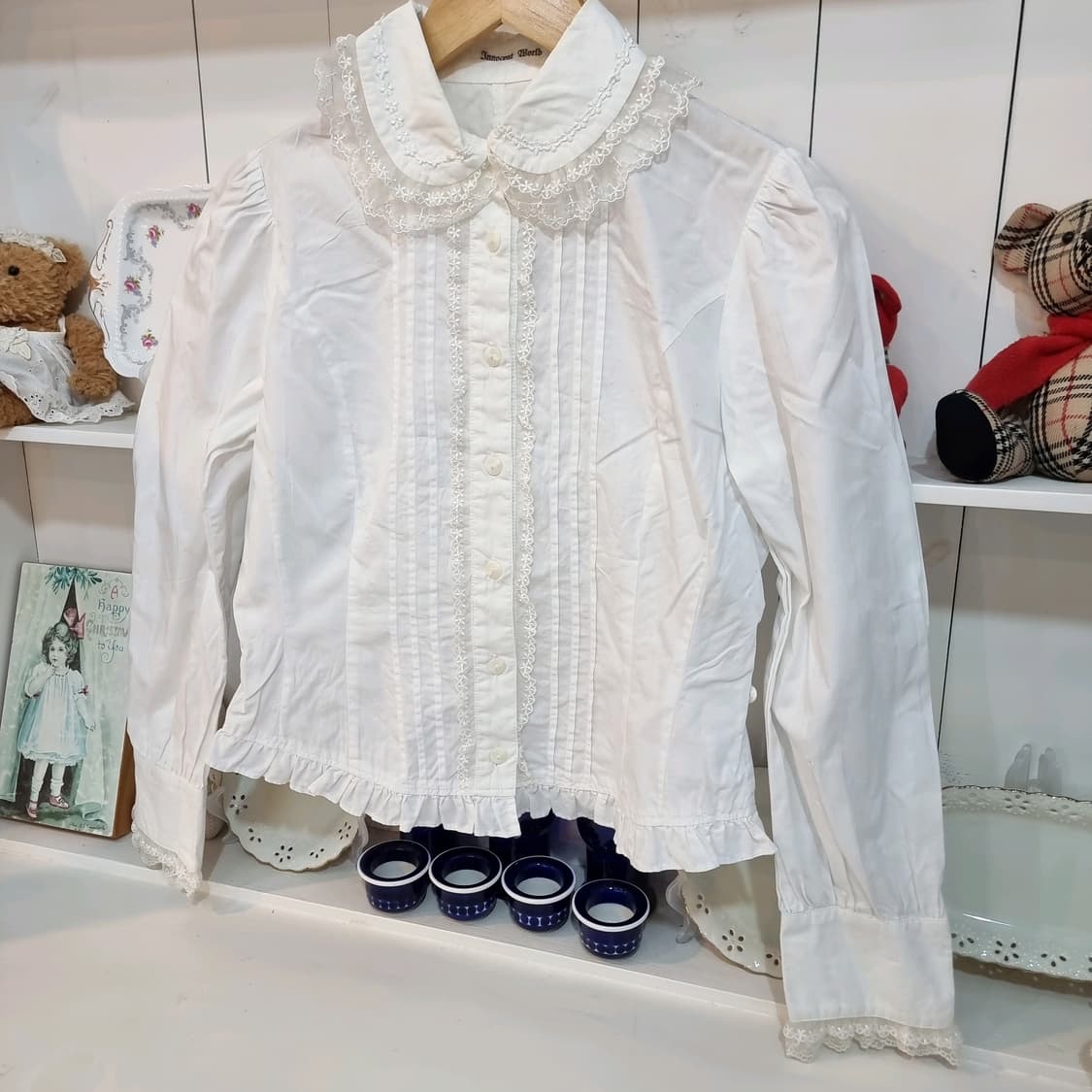 이노센트 월드(Innocent World) 레이스 카라 블라우스 상품이미지3