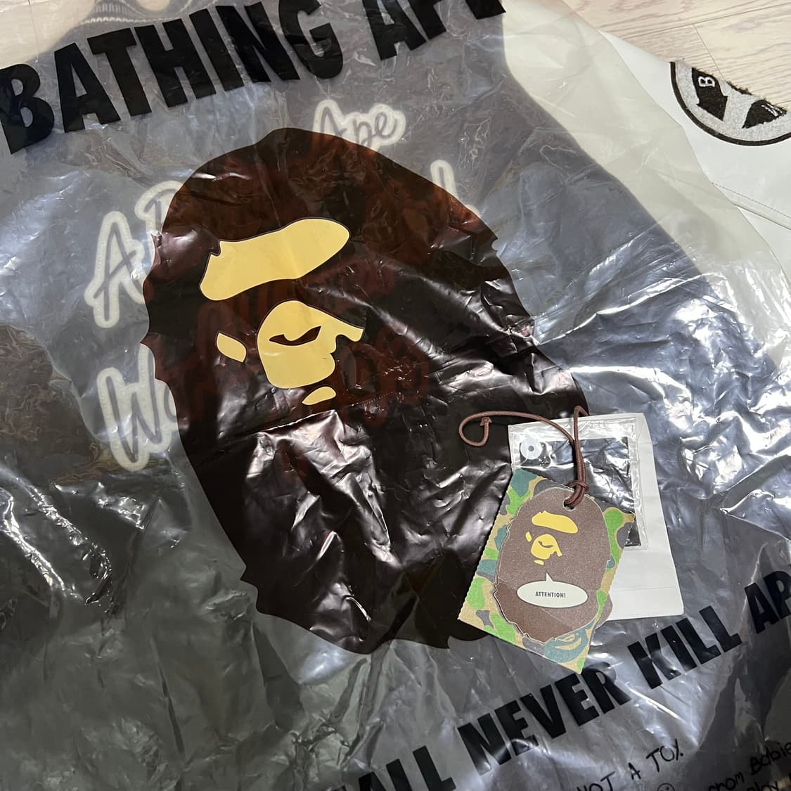 (M) 베이프 바시티 브라운 상품이미지4