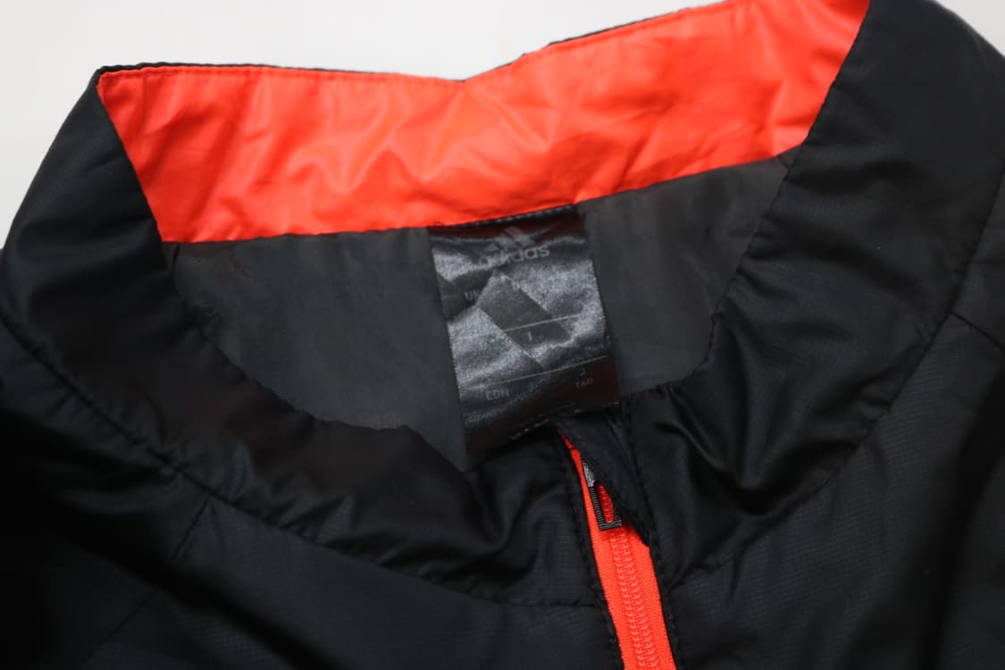 아디다스 climaproof 하프집업 네온 오렌지 배색 윈드브레이커  상품이미지7
