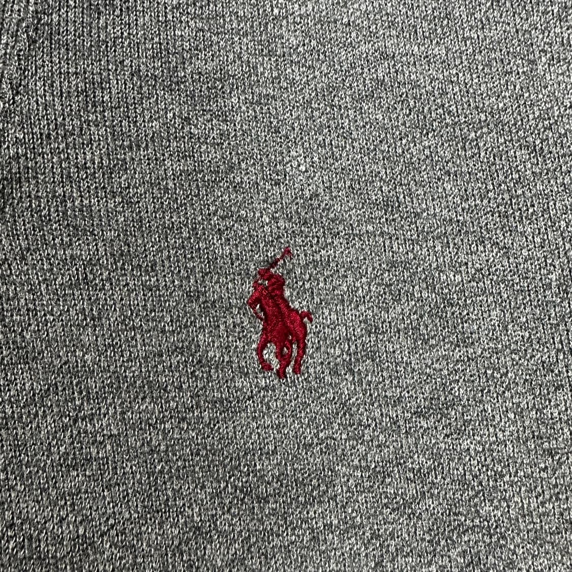 폴로 랄프로렌 그레이 숄카라 니트 상품이미지7