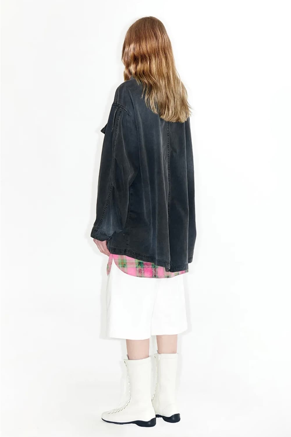 오픈와이와이 카고 포켓 필드 자켓 차콜 상품이미지2