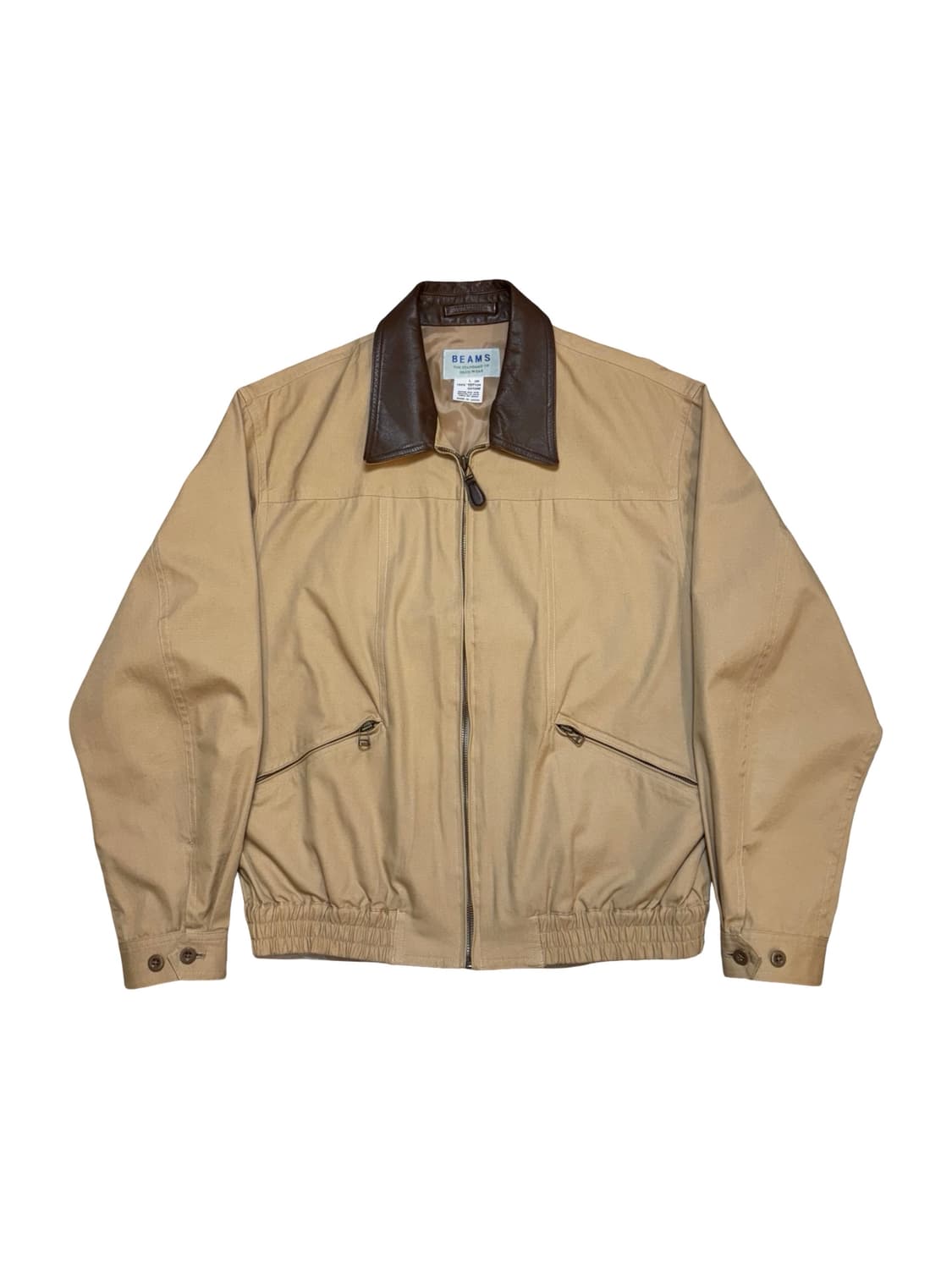 빔즈 레더 카라 워크 자켓 상품이미지1