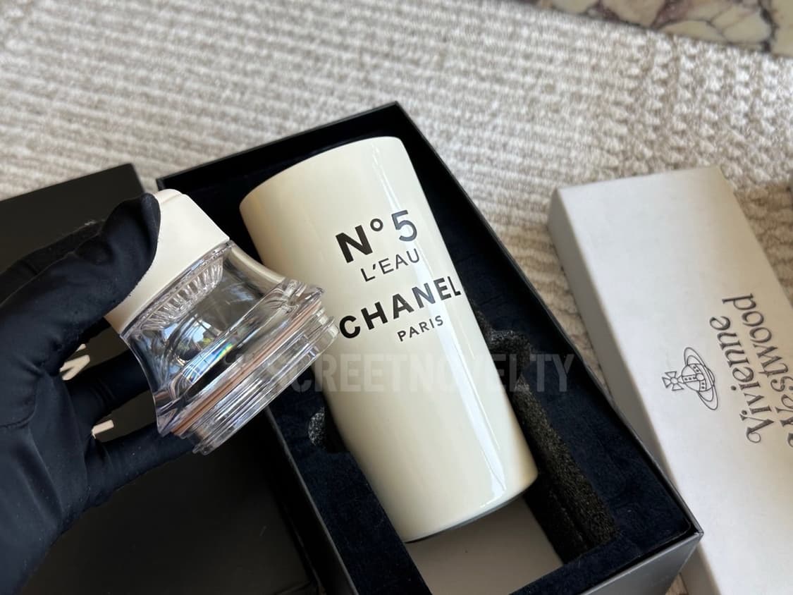샤넬 뷰티 100주년 기념 한정판 보틀  텀블러 풀박스  상품이미지8