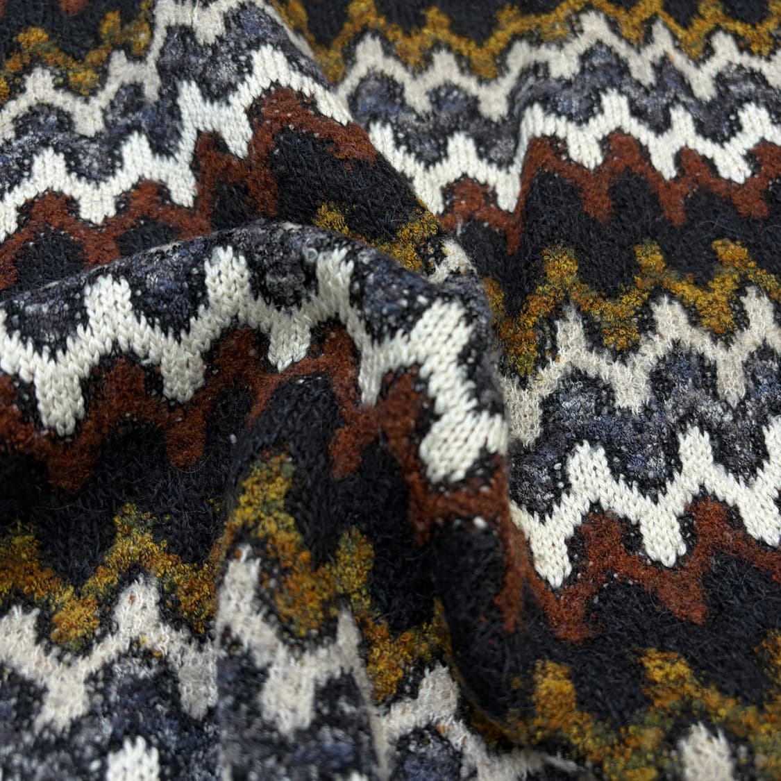 Modigliani italy 모딜리아니 빈티지 패턴 니트 상품이미지4