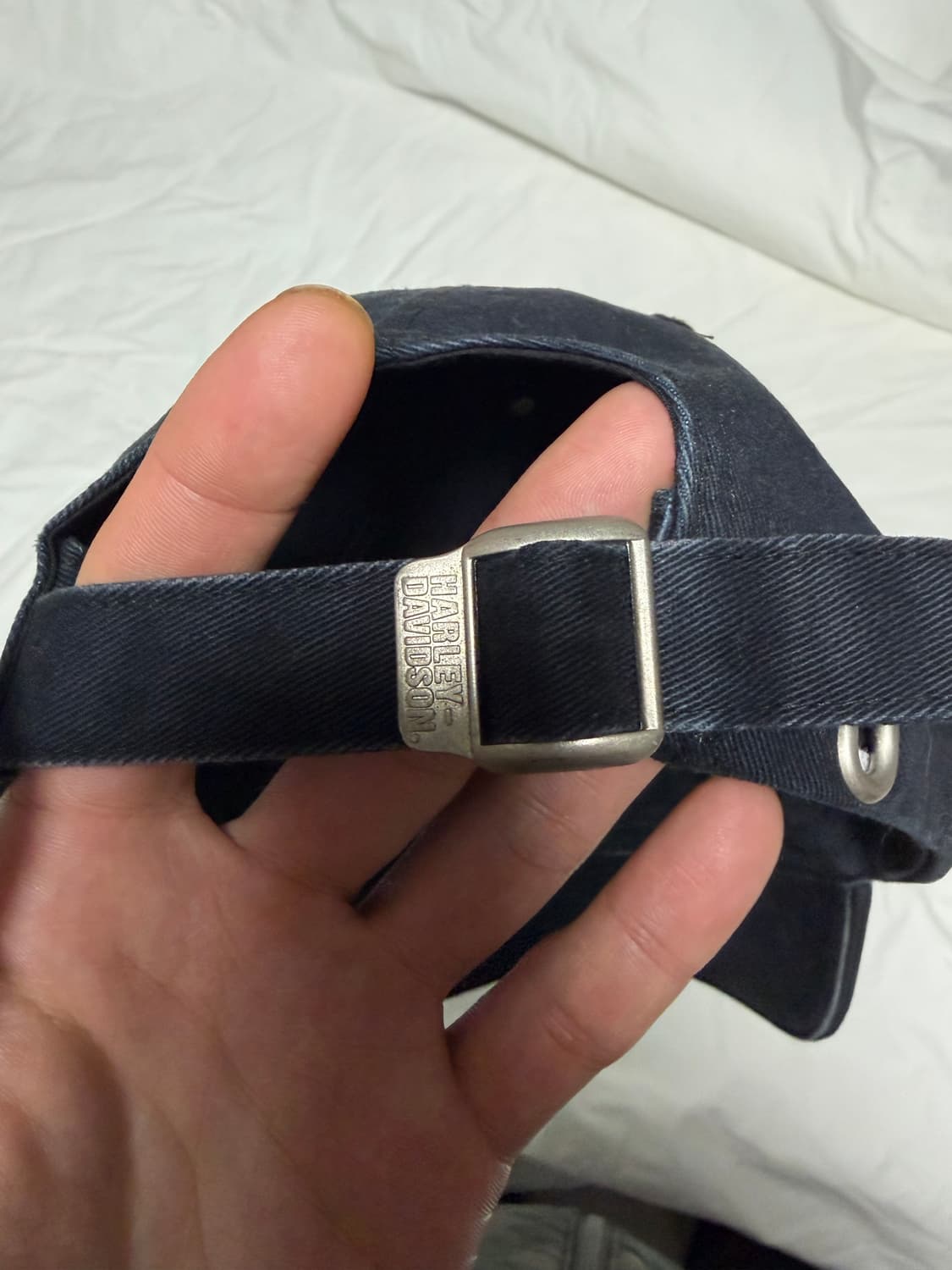 할리데이비슨 블랙 볼캡 size one 상품이미지3