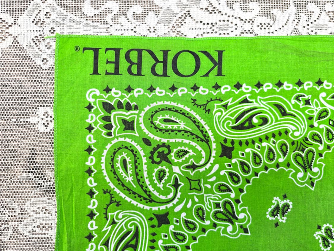 90s 하바행크 페이즐리 반다나 (made in usa) 상품이미지3