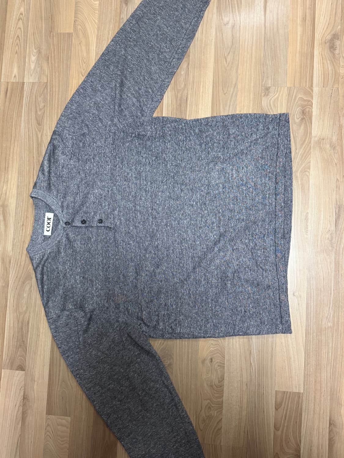 쿠어 헨리넥 롱슬리브 상품이미지5