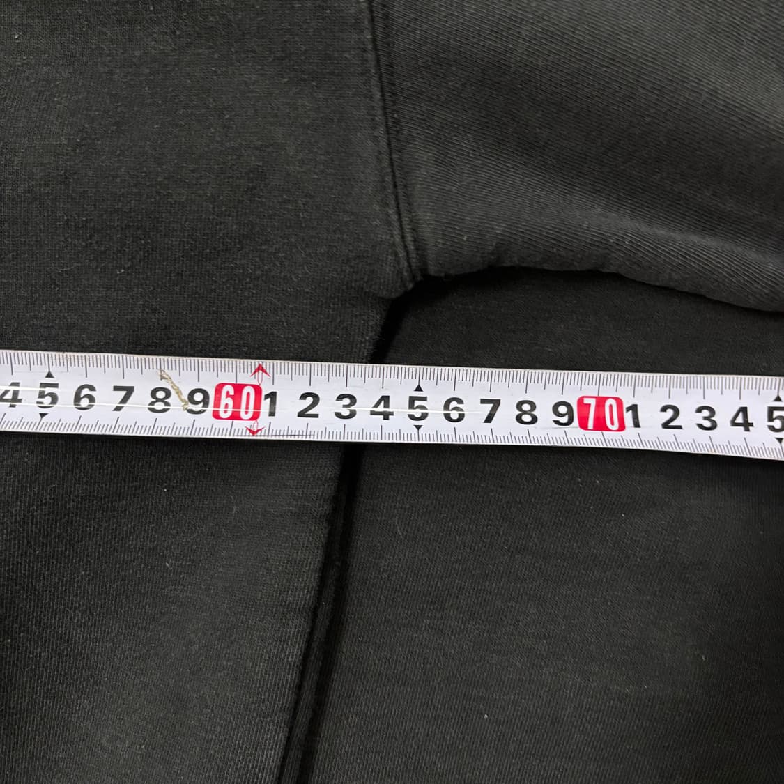 앤더슨벨 빅로고 블랙 후드티 상품이미지6