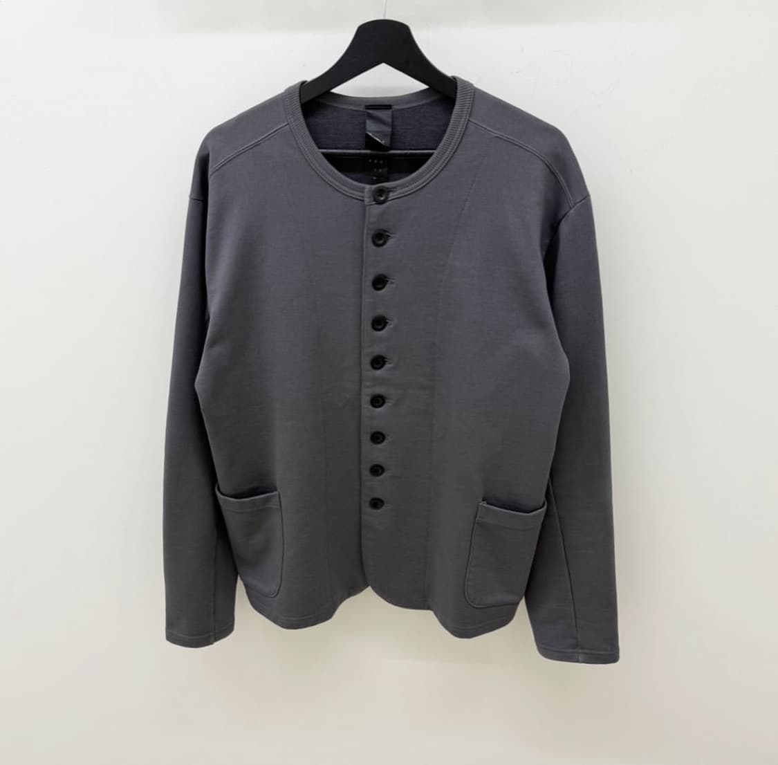 더 비리디안느 버튼 카라리스 코튼 가디건 상품이미지1