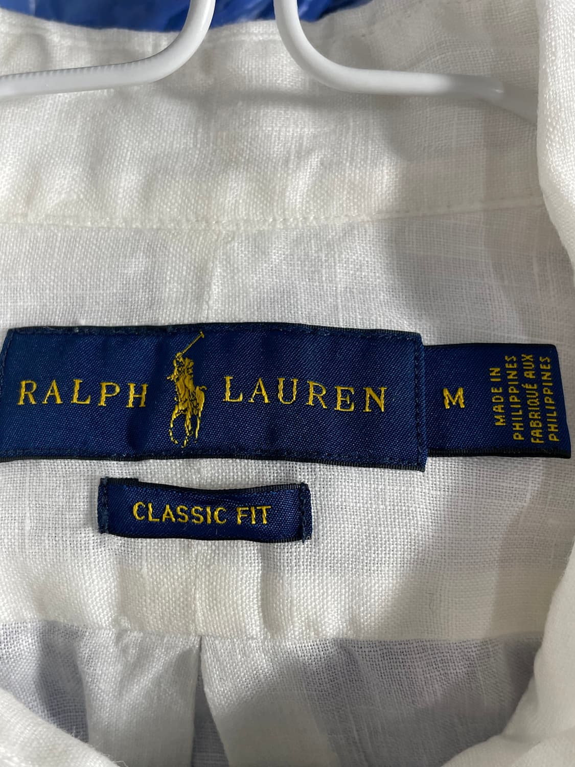 폴로 랄프로렌 화이트 린넨 셔츠 상품이미지2