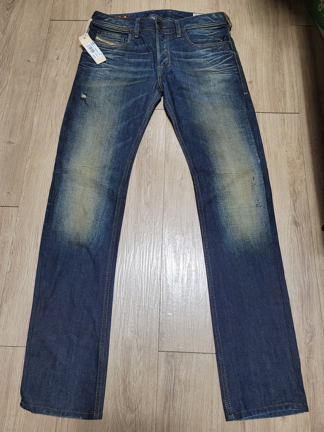 디젤 ZATINY 워싱 DNA 데님 청바지 W28 L32 상품이미지1