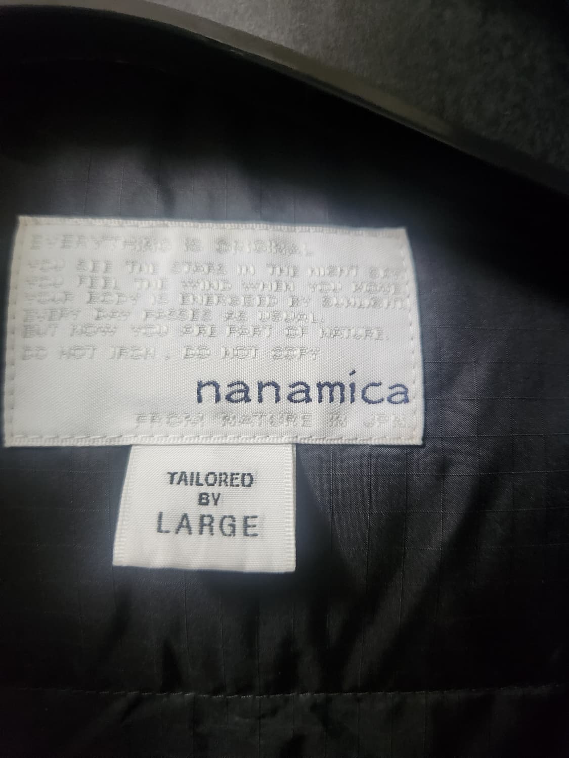 나나미카 고어텍스 후드 다운 자켓 블랙 L 상품이미지2